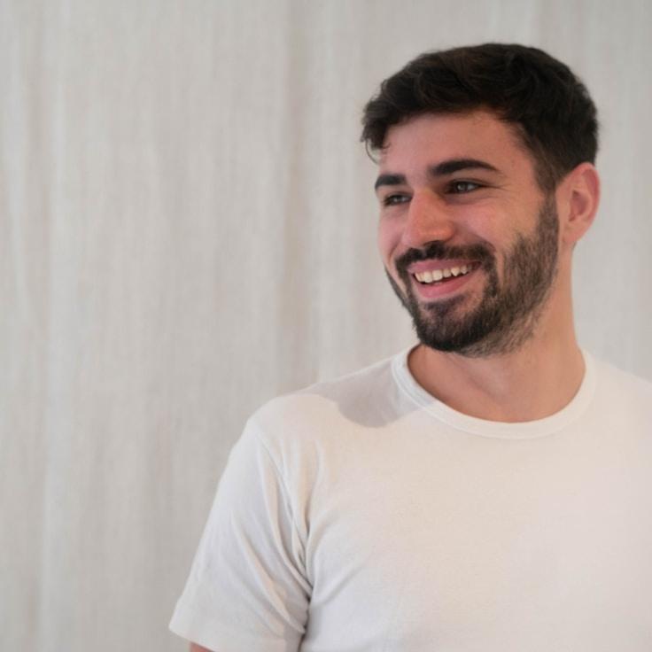 Portrait of Rowan, group coordinator and fusion cooking expert